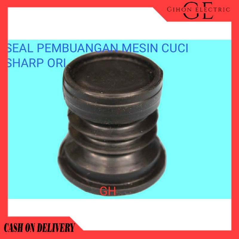SEAL PEMBUANGAN MESIN CUCI SHARP ORI / KARET PEMBUANGAN MESIN CUCI SHARP ORI