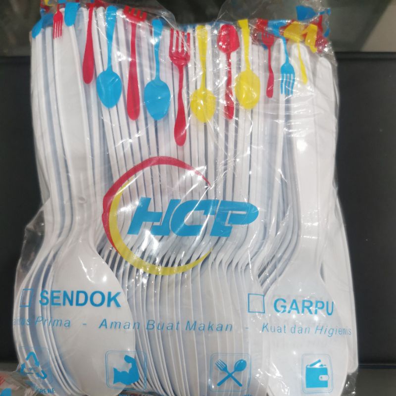 Sendok Plastik / Sendok Plastik Putih / Sendok Plastik Panjang