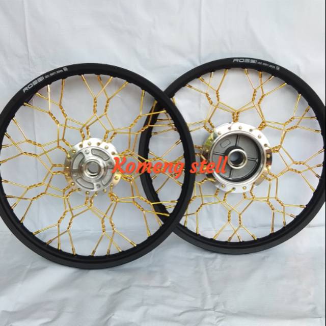 Velg variasi Supra x 125 old or new jari² kepang