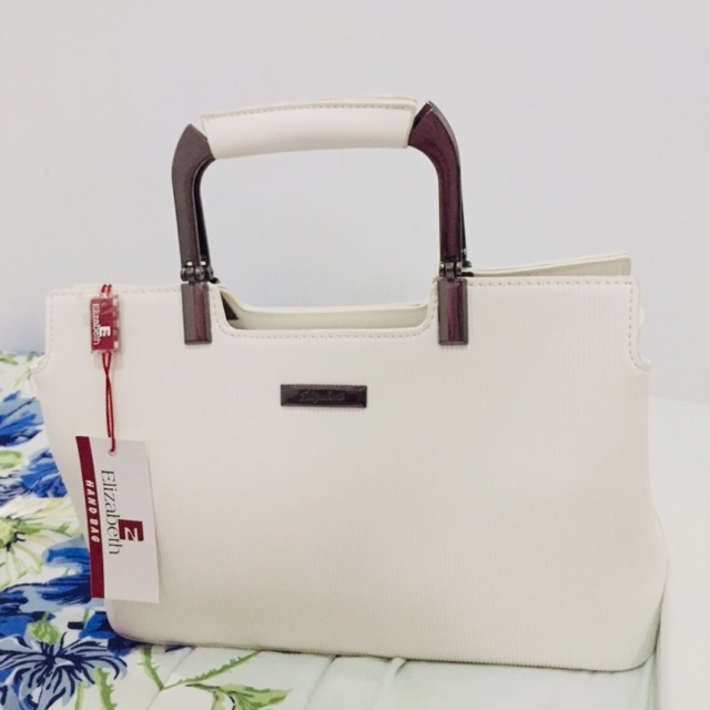 White Handbag&sling bag Elizabeth
