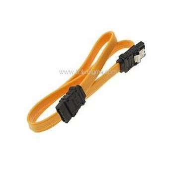 KABEL DATA HDD HARDDISK INTERNAL 2.5&quot; / 3.5&quot; SATA ORANGE - CLIP KLIP