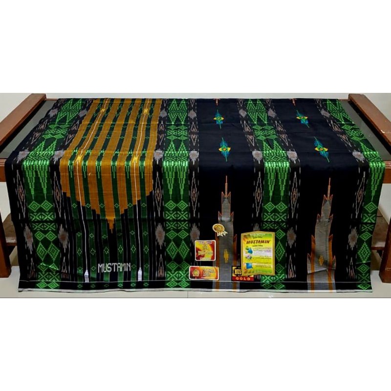Sarung Tenun Samarinda Mustamin Mesres 240 Motif SGC Original 100% 02