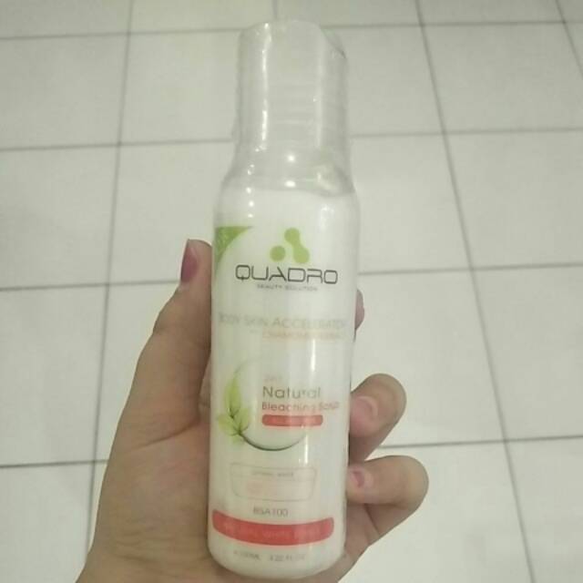 QUADRO BODY SKIN ACCELERATOR SCRUB [BLEACHING] 100ML