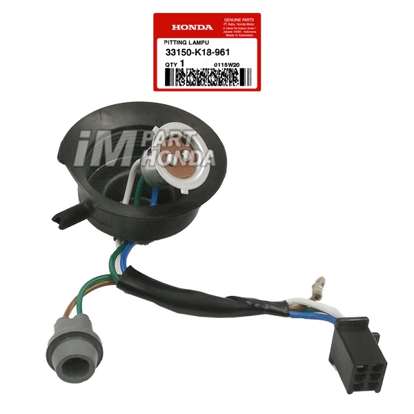 33150-K18-961 Socket Cop Pitting Lampu Depan CB150 Verza JKT
