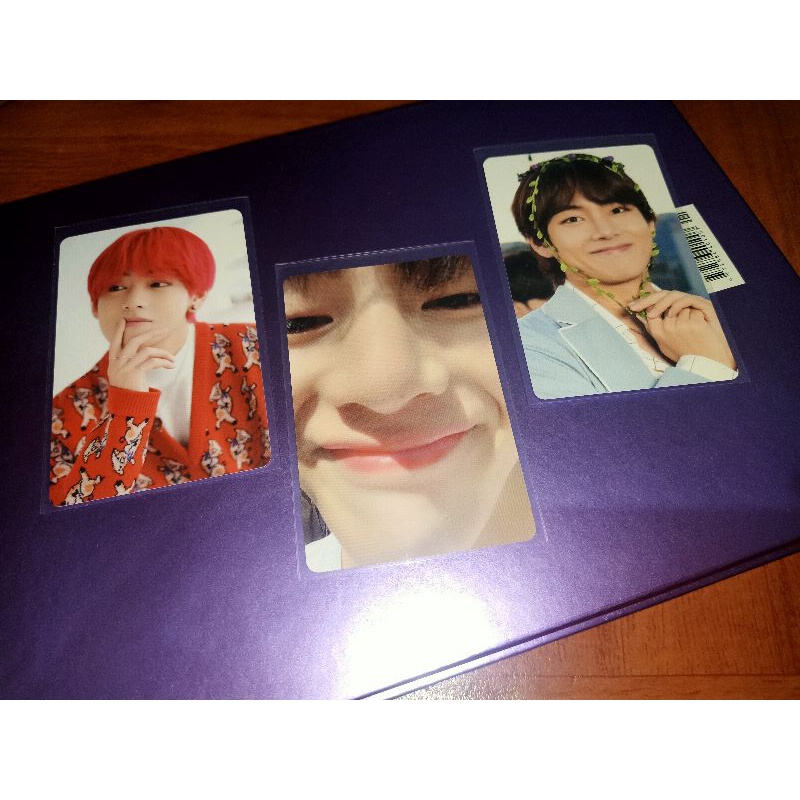 Dicon 101 taehyung V zoom,bunga, rambut merah