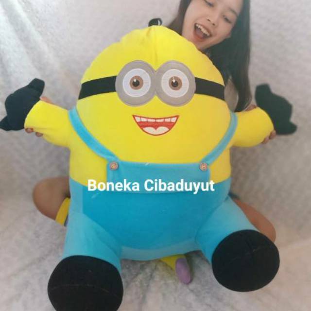 Boneka minion jumbo besar bagus lucu