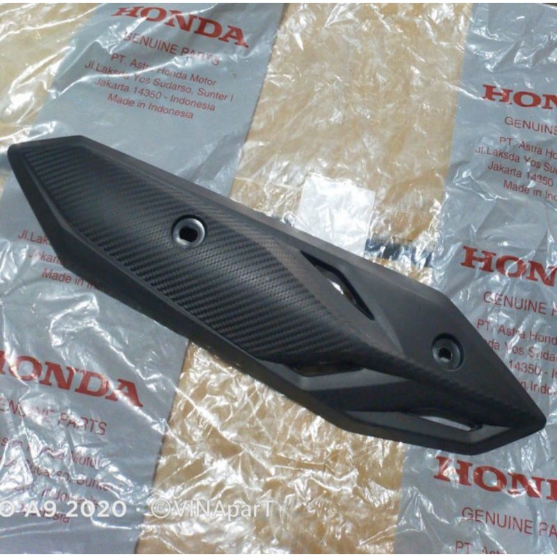 COVER TUTUP KNALPOT BEAT LED STREET K1A  2020 ORI AHM