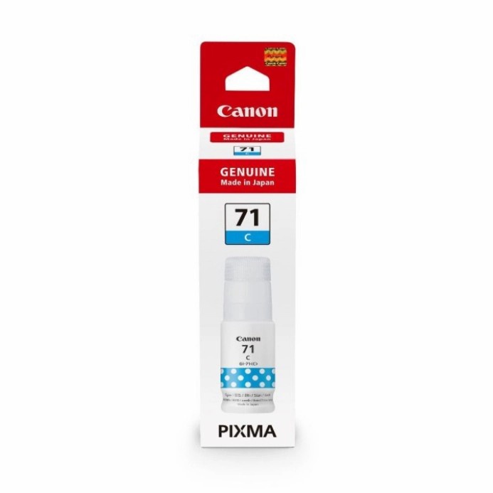 Tinta Canon GI 71 Black Cyan Magentha Yellow Tinta Untuk Printer CANON G1020 G2020