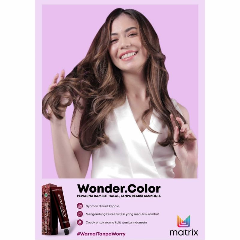 MATRIX Semir Rambut WONDER COLOR 90ML NO AMMONIA | WONDERCOLOR