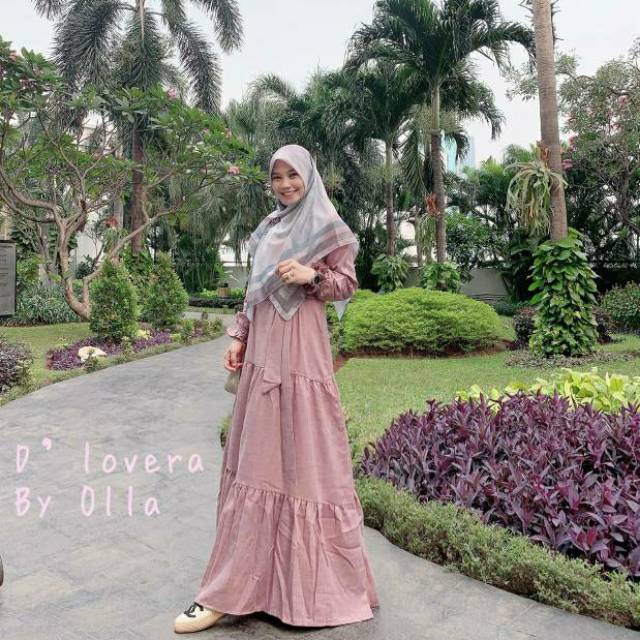 SIAP KIRIM RENATA DRESS ORI by DLOVERA