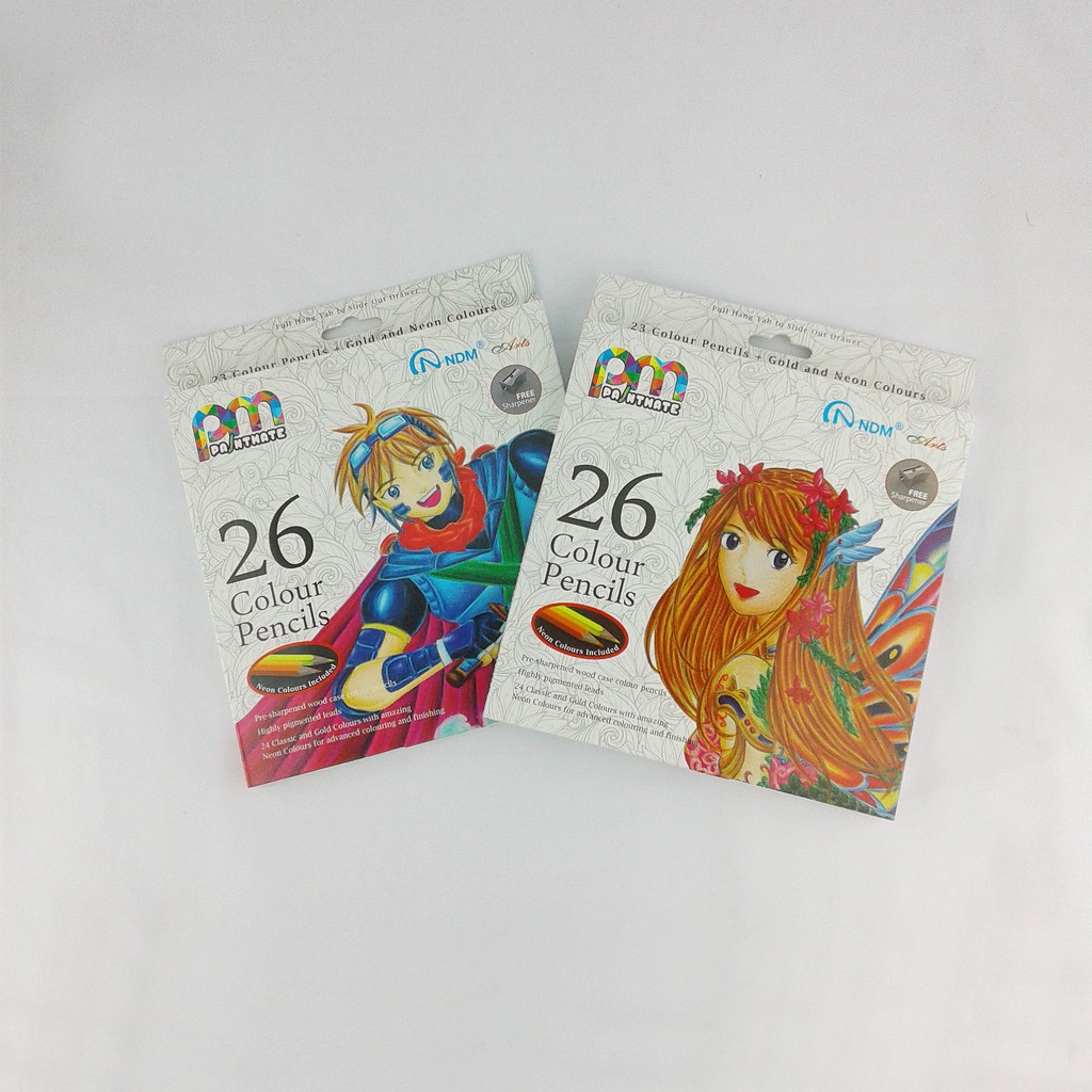 

Pensil Warna Paintmate 24 warna + 2 warna Neon Orange dan Yellow bonus serutan metal