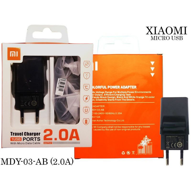 Charger Micro Xiaomi 2A Qualcomm 3.0 Charger Xiaomi