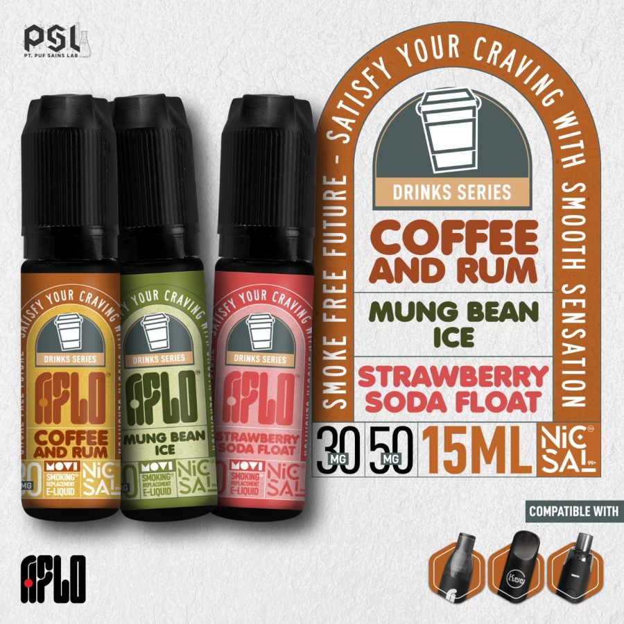 AFLO MUNG BEAN SALT NIC AUTHENTIC AFLO SALTNIC LIQUID 15ML