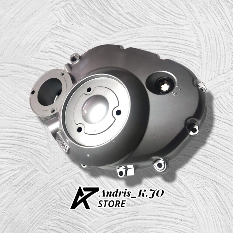 Blok Bak Kopling Suzuki Thunder 125 Rumah Tutup Cover Mesin Manual Crankcase Krengkes Assy Magnet