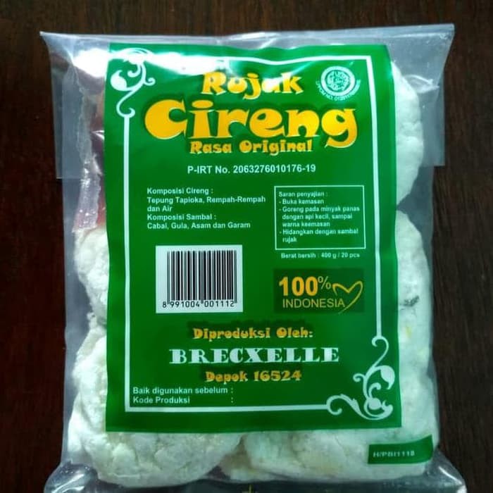 

Rujak Cireng Brecxelle - FROZEN FOOD READY STOCK