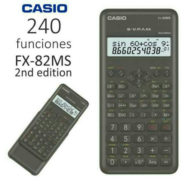 

Calculator Original Casio FX-82MS Scientific Kalkulator FX 82 MS