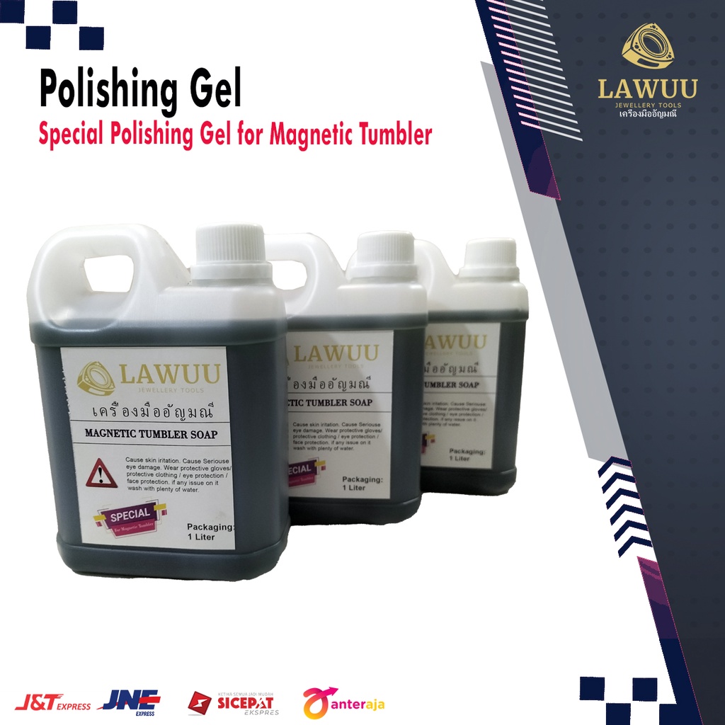 Polishing Gel untuk magnetic Tumbler , sabun magnetic tumbler