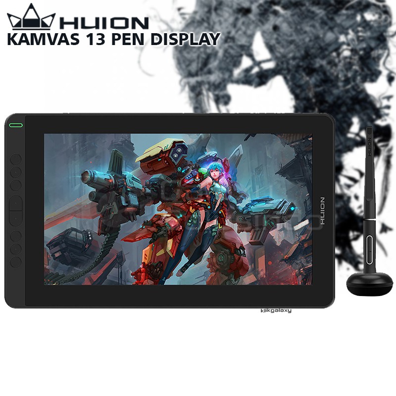 Huion KAMVAS 13 Pen Display Drawing Tablet - Midnight Green