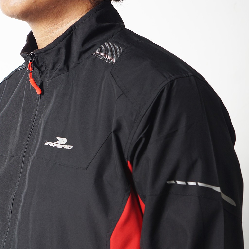 Jaket Motor Anti Angin Pria Original Tahan Air Jacket Premium  Rapid Agresive Model Terbaru