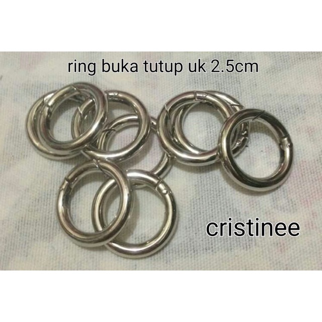 Ring buka tutup 2,5cm (2pcs)