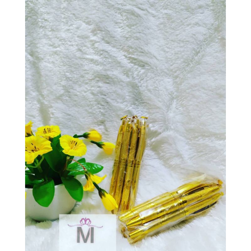 

( Isi 100pcs ) Pulpen Gold Kemas Plastik