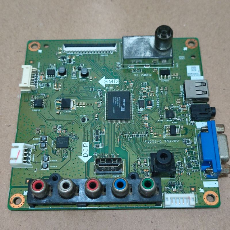 MB - MAIN BOARD - MOTHERBOARD - MESIN TV LED SHARP LC 24LE5071 - 24 LE 507I