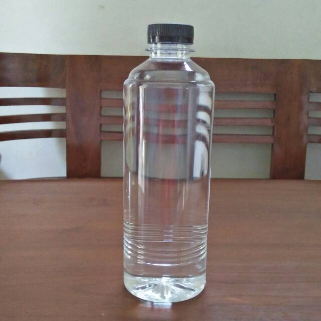 Eceran - Botol Pet ALMOND / 500 ml plastik/Jus/Susu/Infused/Jelly/Jamu/Pudot/Kopi