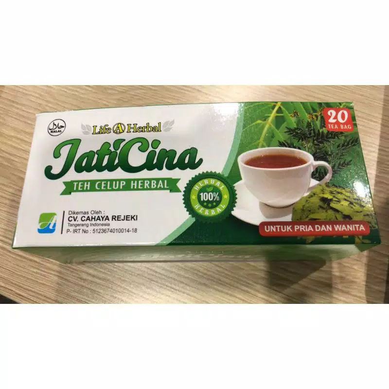 TEH JATI CINA CELUP,DAUN JATI CINA ASLI LIFE@HERBAL