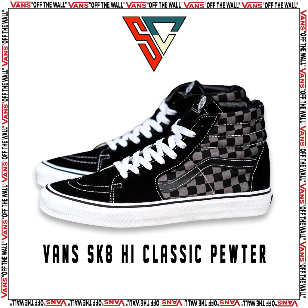 Vans Sk8 Hi Classic Pewter Original Global Market