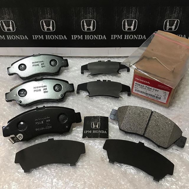 45022 TG4 / 06450 SEL Original Brake pad Kampas rem Depan Honda Brio RS Satya 2013-2021 Jazz GD3 City GD8 IDSI VTEC 2003-2008 Civic Genio Estillo 1992-1995