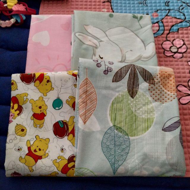 Snow Rabbit - Kain Sprei Katun Lokal Meteran Esra