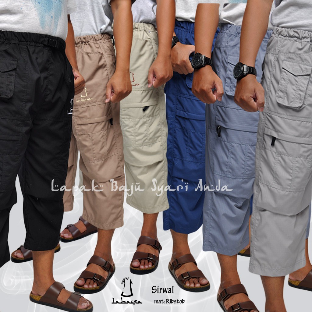 Labasa Sirwal Ripstop Tactical Premium M-L-XL | Celana Cingkrang Bisa COD