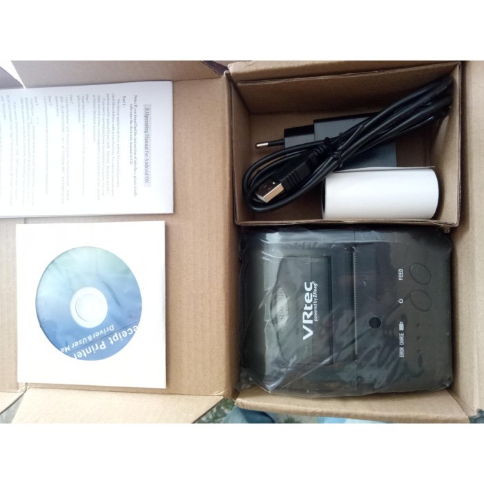 MOBILE PRINTER VRtec `By ZJiang - 5802 PPOB / KASIR THERMAL BLUETOOTH