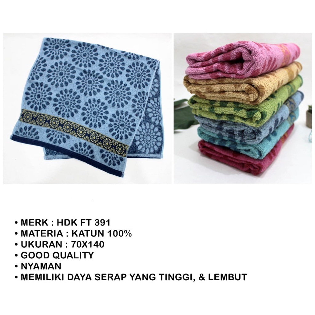 Handuk Mandi Dewasa Katun Handuk Mandi 70  x 140 Tebal Lembut Berdaya Serap Tinggi Kualitas Handuk Hotel Bath Towel Cotton 100% Handuk Populer Handuk Dewasa Unisex Handuk