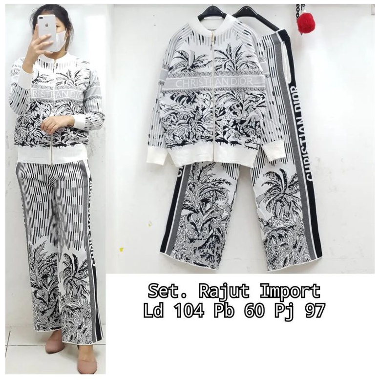 ONE SET RAJUT  IMPORT PREMIUM / SETELAN IMPORT