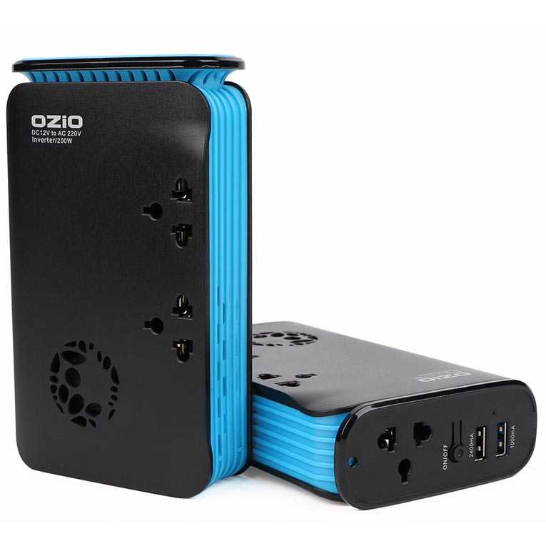 RComp- Ozio Car Inverter Colokan Listrik Mobil 200W - LB20