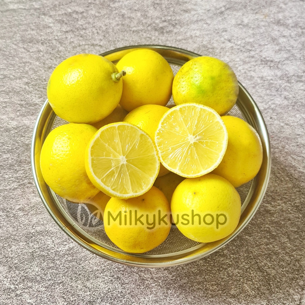 BUAH LEMON CALIFORNIA LOKAL BERAT 1 KG