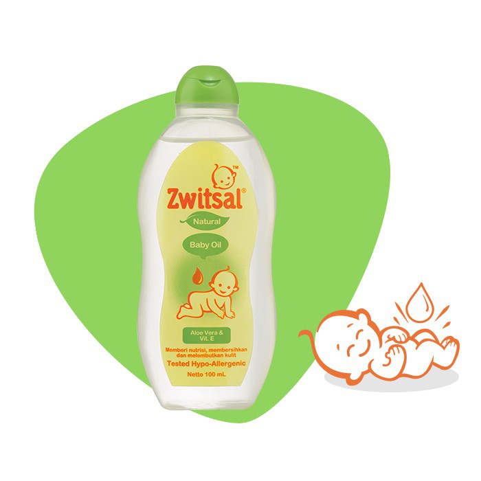 Zwitsal Natural Baby Oil 100ml