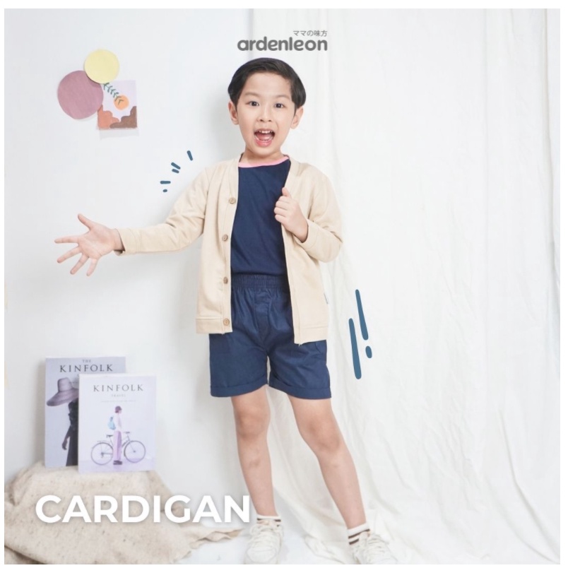 ARDENLEON Unisex Cardigan Kardigan Anak Arden Leon/SO