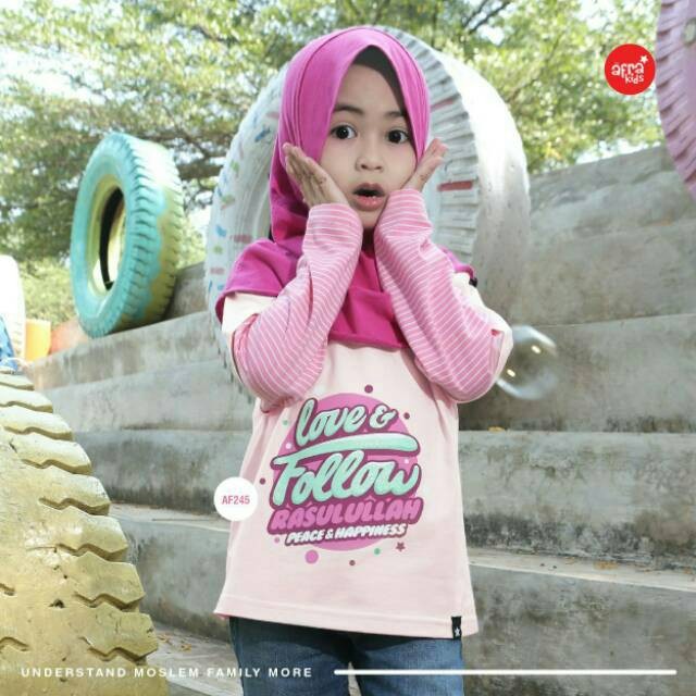 Afrakids kaos Anak AF245