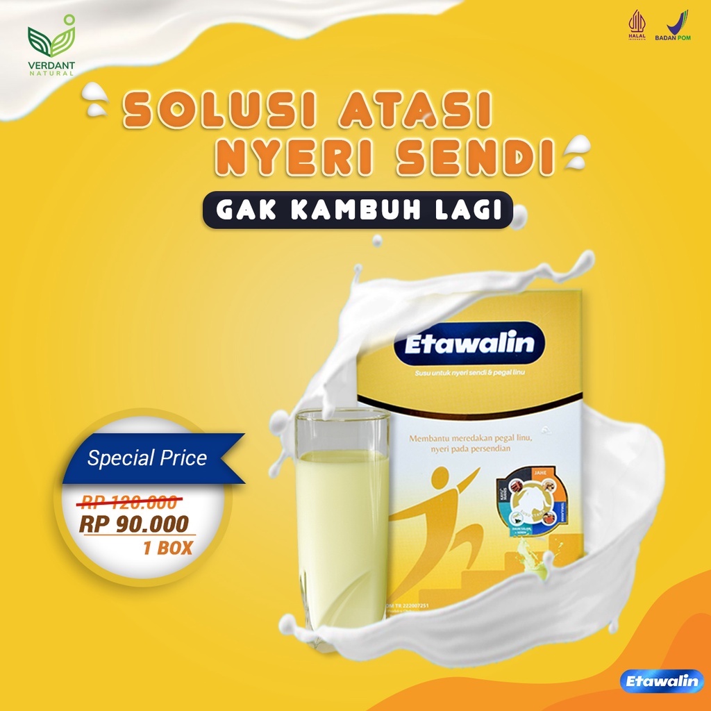 

Etawalin [Grosir] Susu Bubuk Jahe Asam Urat Sendi Dan Tulang Ori 1 Box 200gr