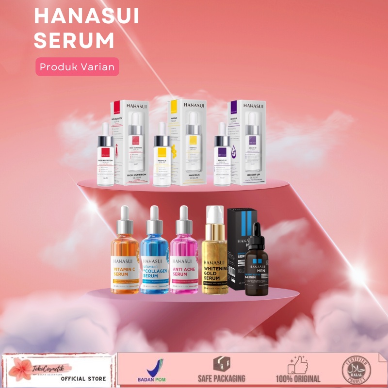 Hanasui ✔️BPOM Serum | Whitening Gold Vit C Collagen Anti Acne Propolis
Men Bright Active ❤DJAYA SEJAHTERA❤
