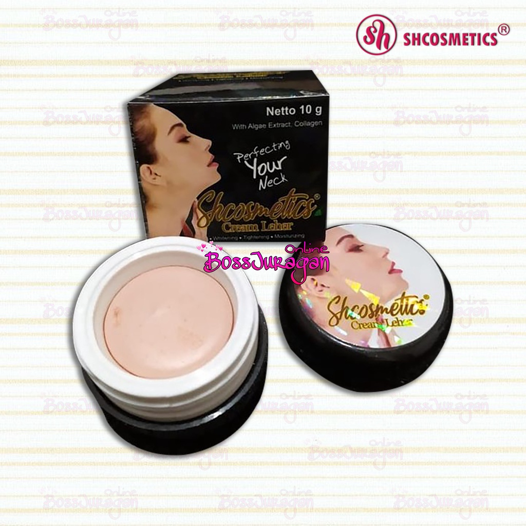 (BOSS) BPOM CREAM LEHER by Sh cosmetics- with Algae Extract &amp; collagen