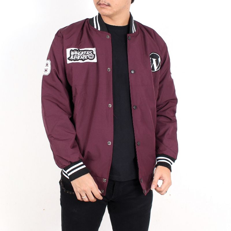 JACKET VARSITY PARASUT TASLAN WANGKER'S