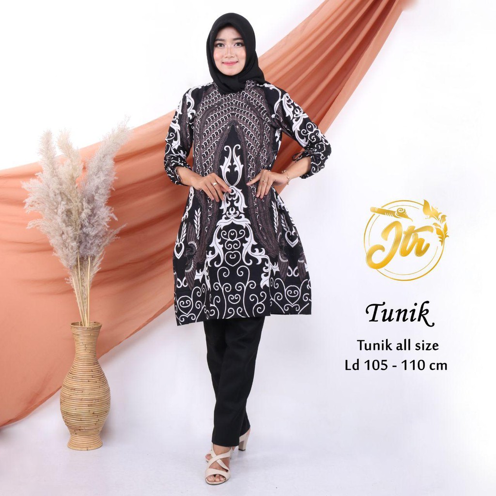 MODEL ATASAN TERBARU ATASAN BATIK TUNIK KERJA KODE E 2022