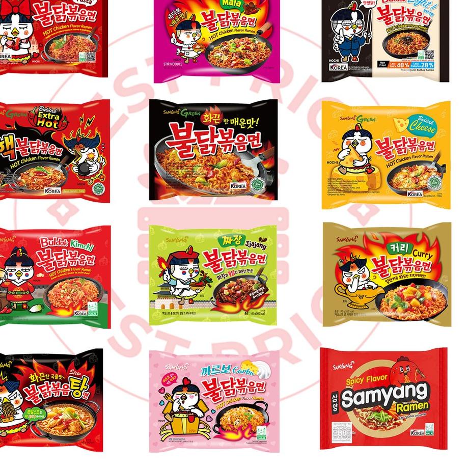 

(Kualitas Terjamin) SAMYANG - SEMUA VARIAN HOT CHICKEN BULDAK RAMEN (MIE INSTAN KOREA) ,,