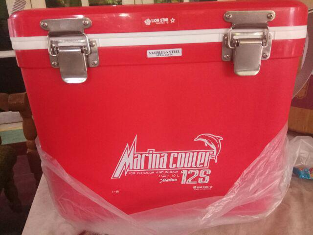 [lion Star]marina Cooler Box 12s/box Es Ukuran 10 Liter