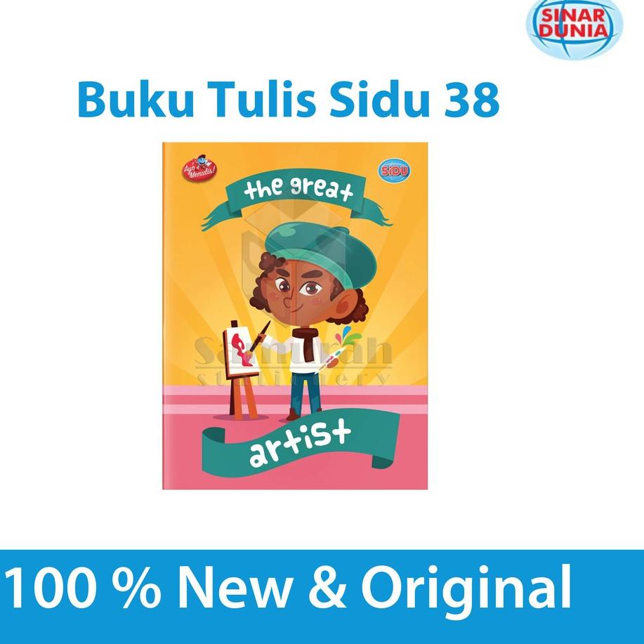 

Update! Buku Tulis Sidu 38 Lbr / Buku Tulis Sinar Dunia 38 Lembar / Buku 38lbr / Buku Tulis Ter38 Sidu 케
