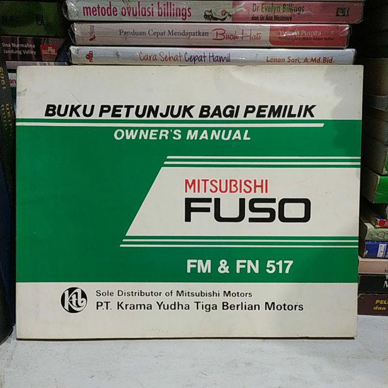 Buku Petunjuk Bagi Pemilik Owners Manual Mitsubishi Fuso Shopee Indonesia