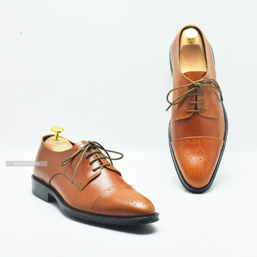 SEPATU Pantofel Oxford Pria Sweta Dwipa 2 Bahan Kulit Nyaman Anti slip Kualitas Premium